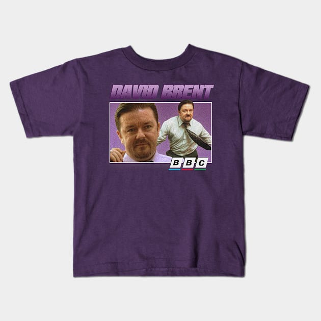 David Brent 90s Tee Kids T-Shirt by Jdempzz